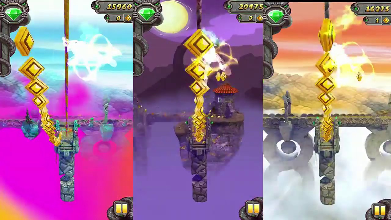 Temple Run 2 Sir Montague - HOLI FESTIVAL VS SPOOKY SUMMIT VS SKY SUMMIT