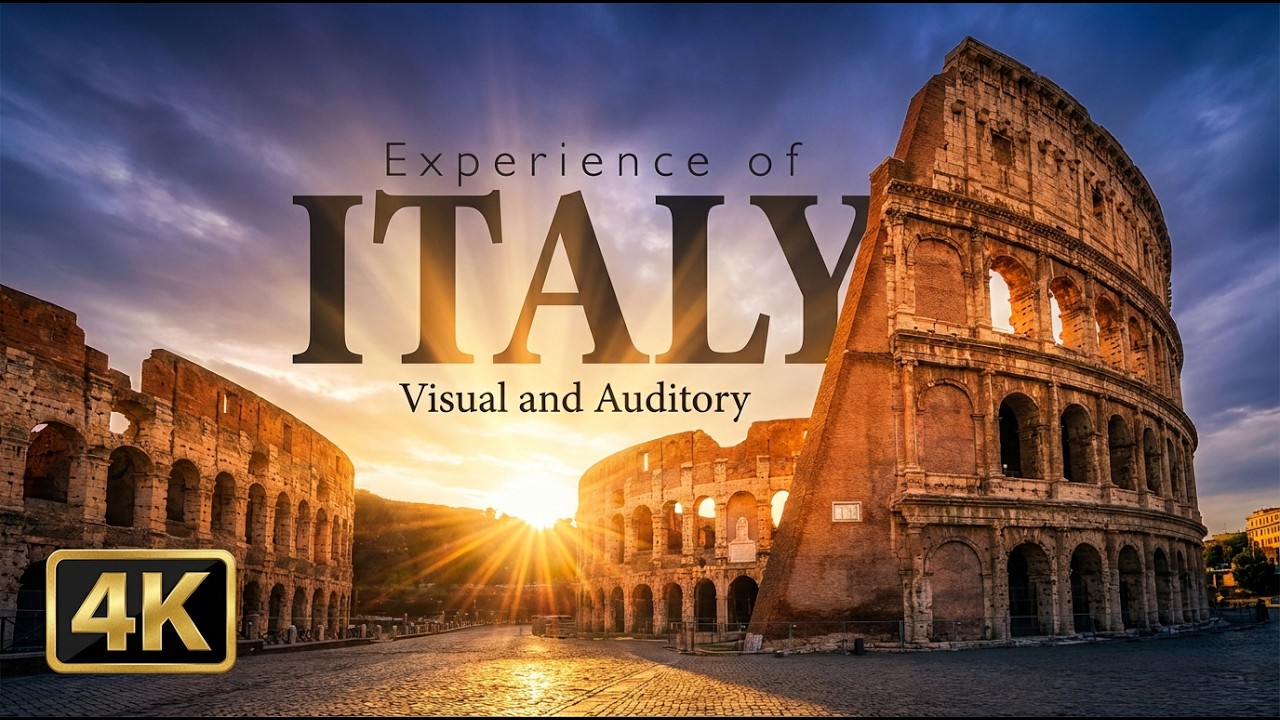ITALY: Ancient Civilizations and Mediterranean Landscapes - 4K