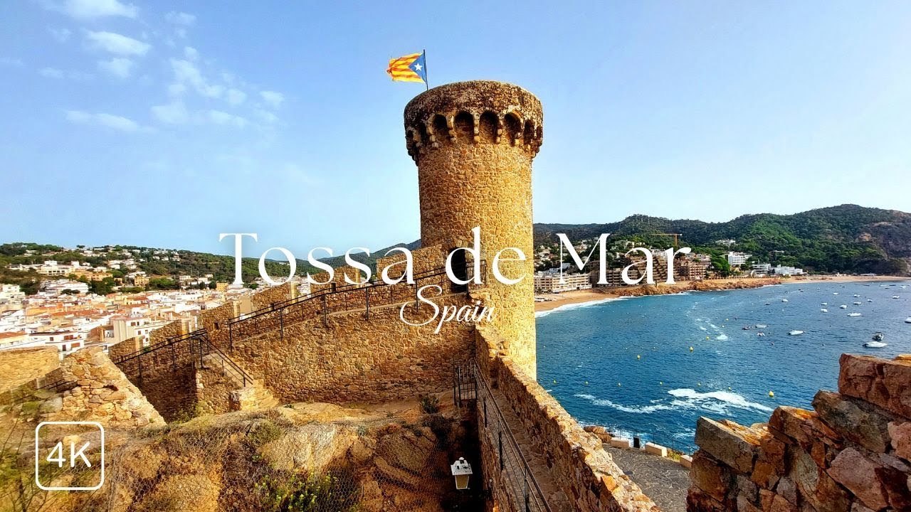Tossa de Mar, Spain: Hidden Charms of a Seaside village in Costa Brava, Beautiful Catalonia, Vlog