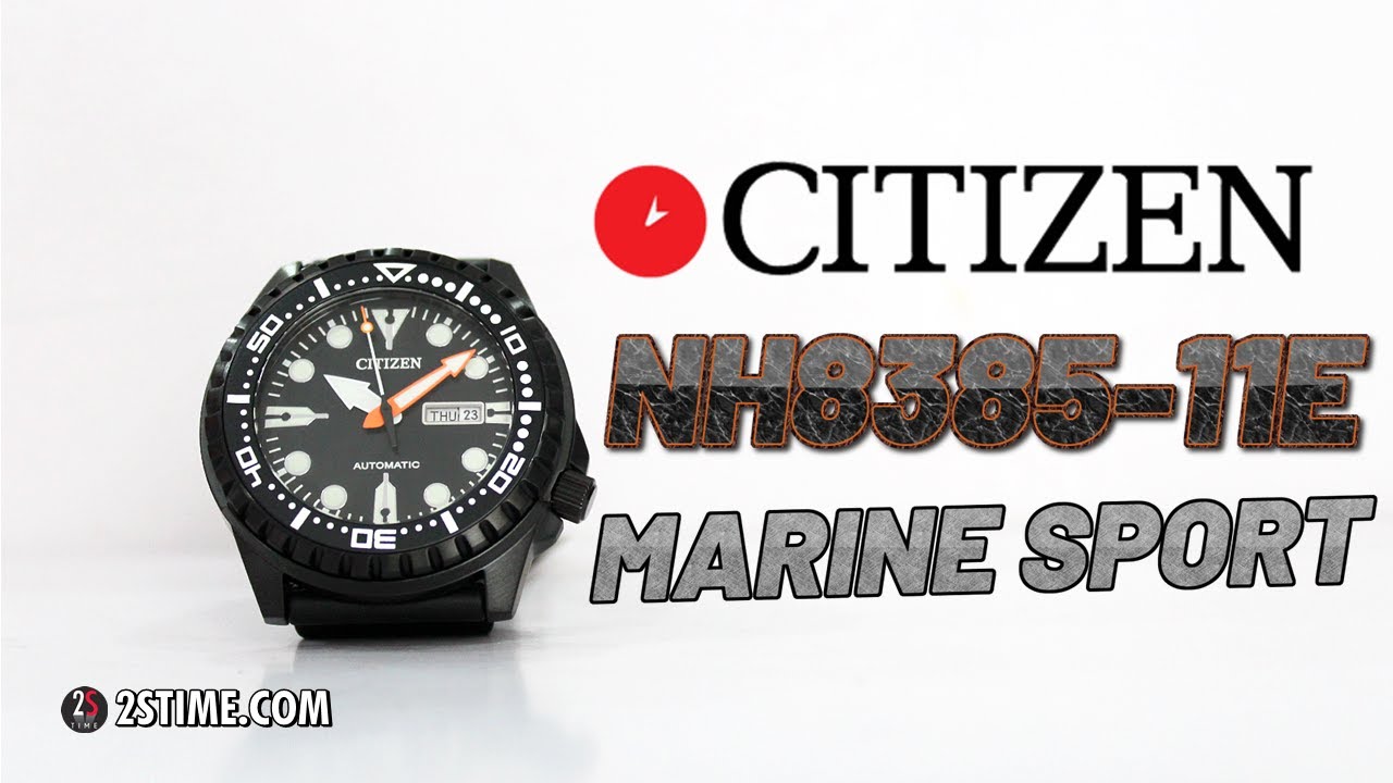 CITIZEN NH8385-11E Marine Sport | A Diver Style Watch Under 200$