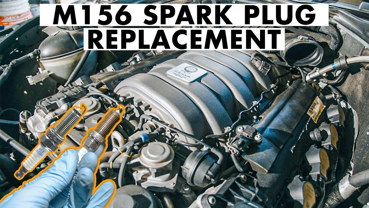 How To CHANGE SPARK PLUGS On Mercedes-Benz C63 M156 V8 6.2L AMG Engine