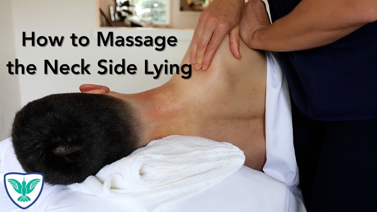 How to Release the Neck in Side-Lying Position | Massage Therapist Tutorial