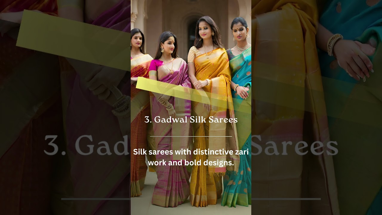 🌸 Top 5 Traditional Attire in Andhra Pradesh! 👗✨ #AndhraPradeshAttire #IndianCulture