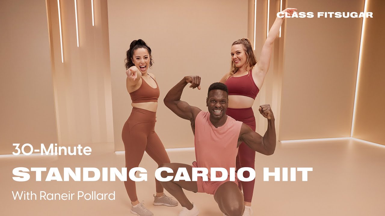 30-минутная кардио-тренировка стоя с Ранейром Поллардом | POPSUGAR FITNESS