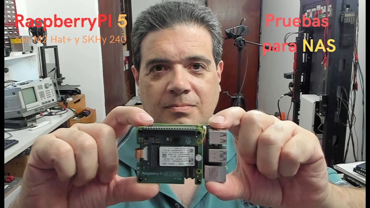 Probando Raspberry PI5 con NVME para NAS