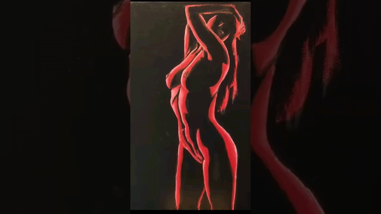 Nude Woman #painting