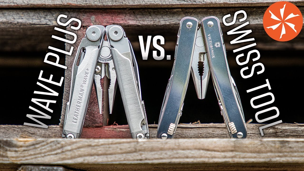 Multitool Match - Leatherman Wave VS Victorinox SwissTool Spirit - KnifeCenter.com