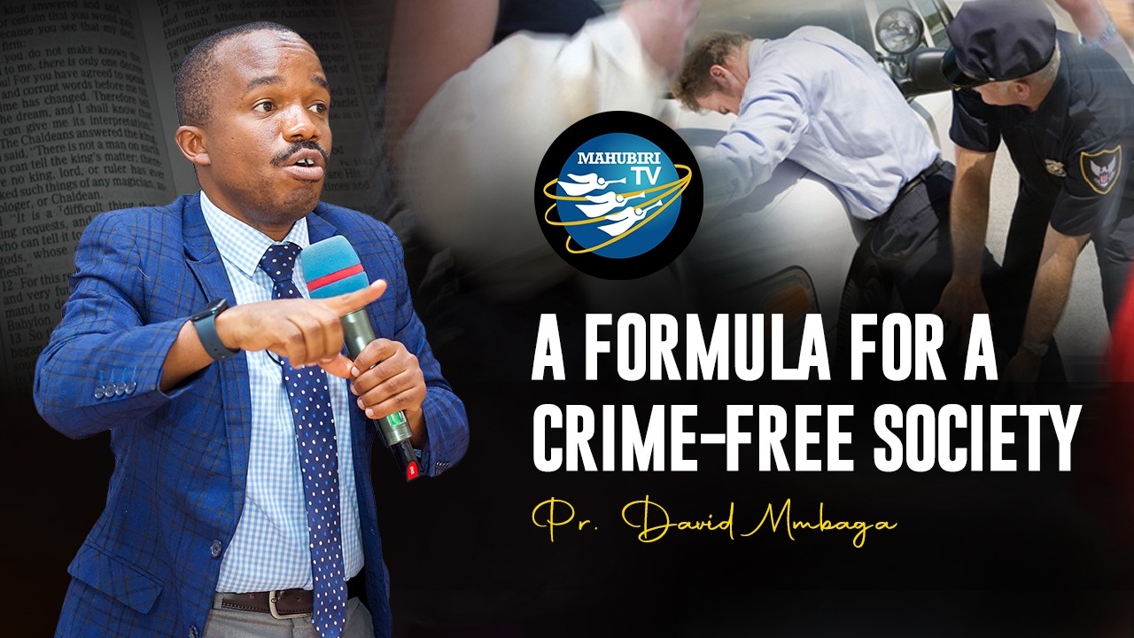 🔴#LIVE : 16.02.2026 || A FORMULA FOR A CRIME-FREE SOCIETY || PR. DAVID MMBAGA