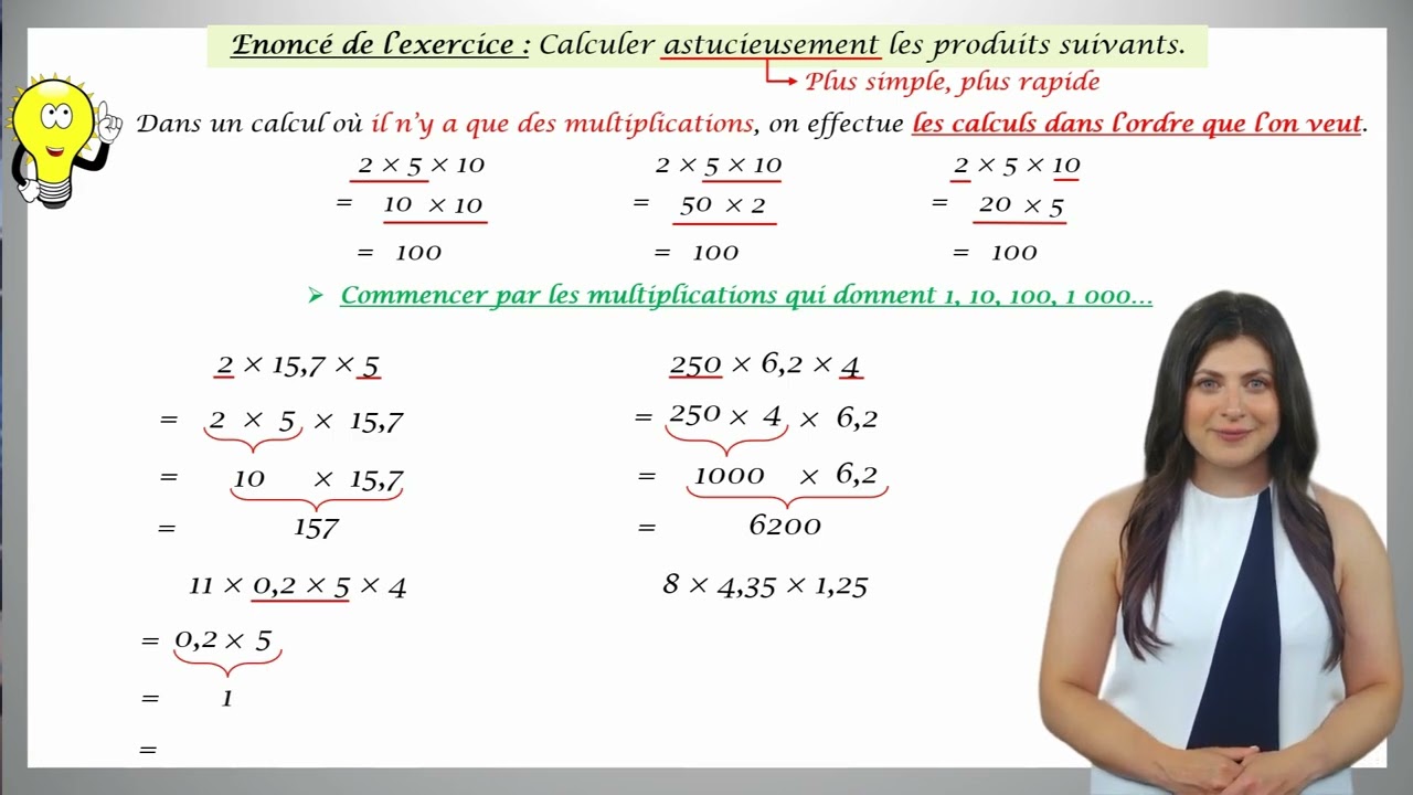 Multiplier astucieusement