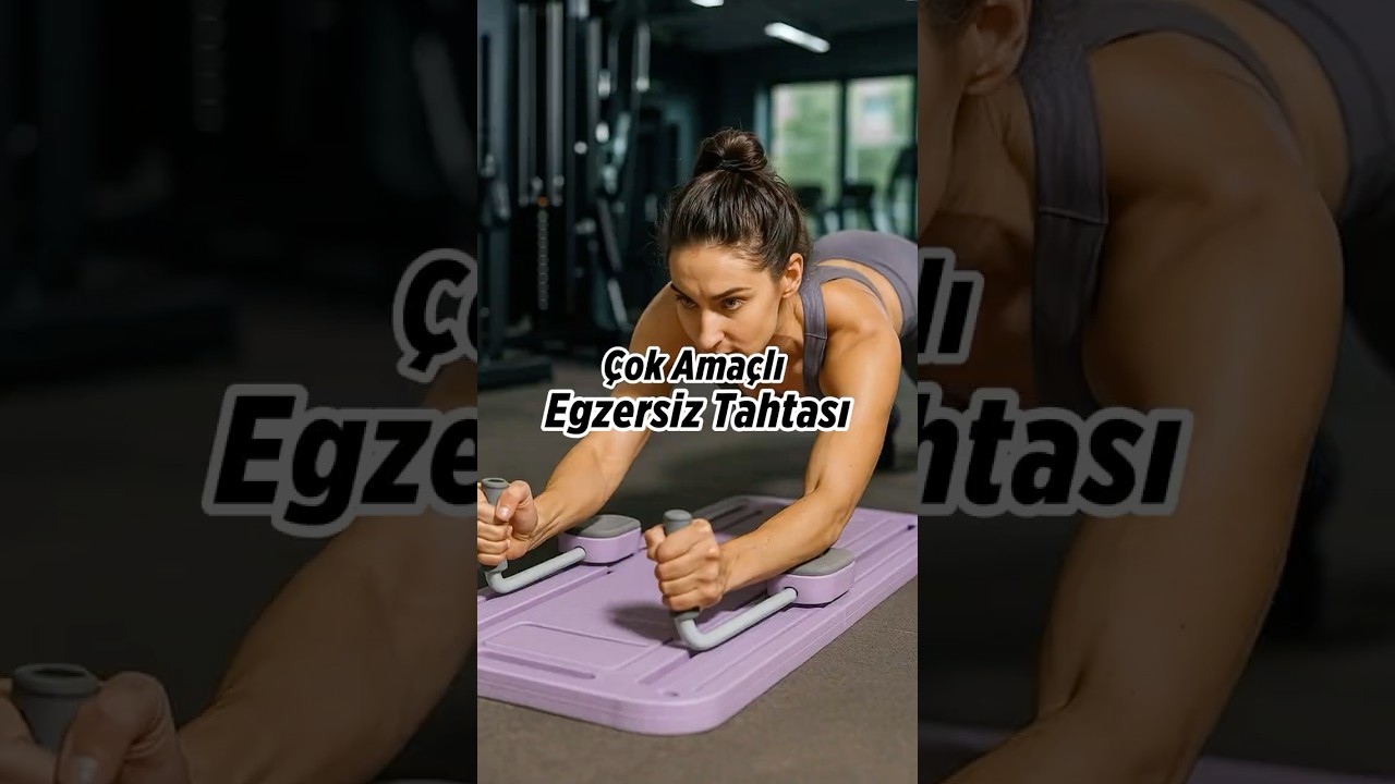 🏋&zwj;♀ Evde spor artık daha pratik ve etkili!