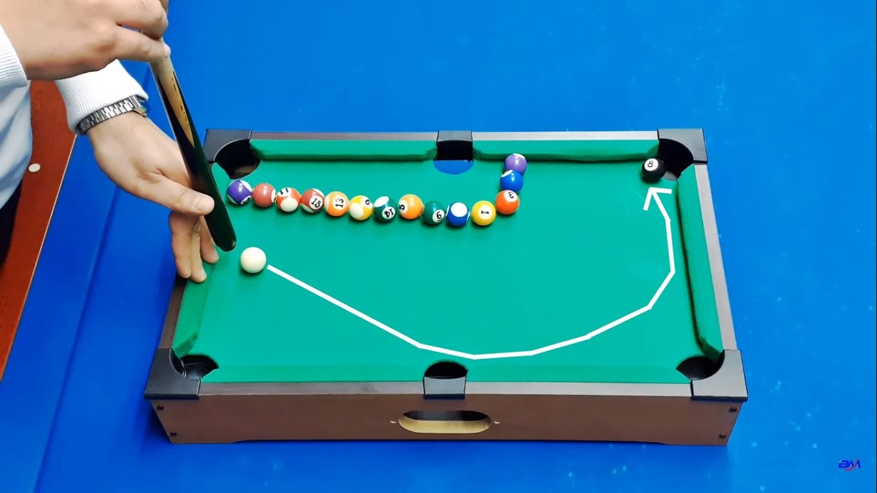AMAZING BILLIARDS Mini POOL TABLE TRICK SHOTS !! 당구 Bida Billar