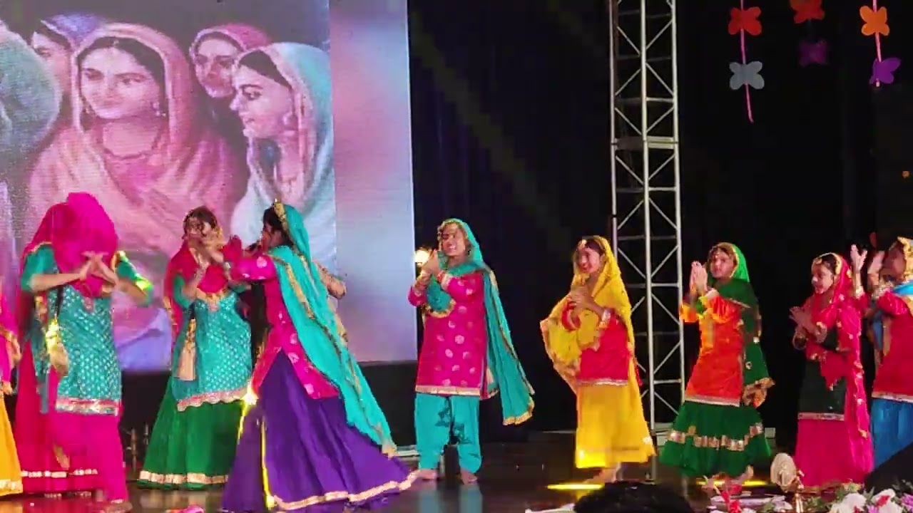 Anhadjot Giddha performance on annual function