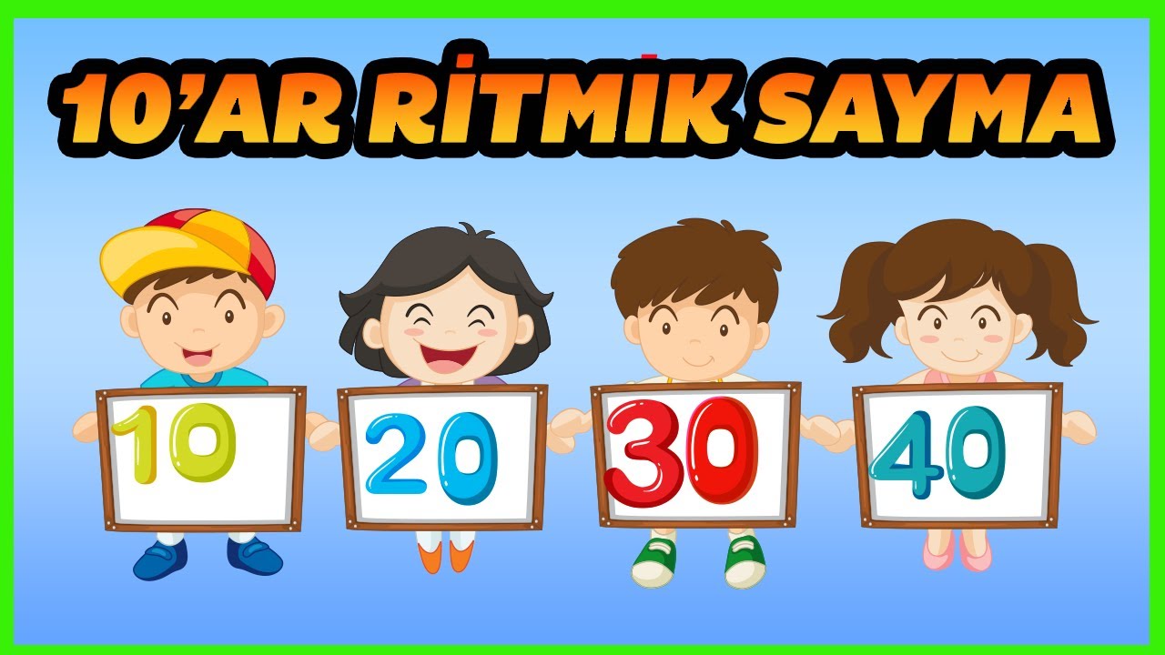 10'AR 10'AR YÜZE KADAR NESNE SAYALIM | 1. SINIF ONAR ONAR YÜZE KADAR RİTMİK SAYMA | MATEMATİK DERSİ