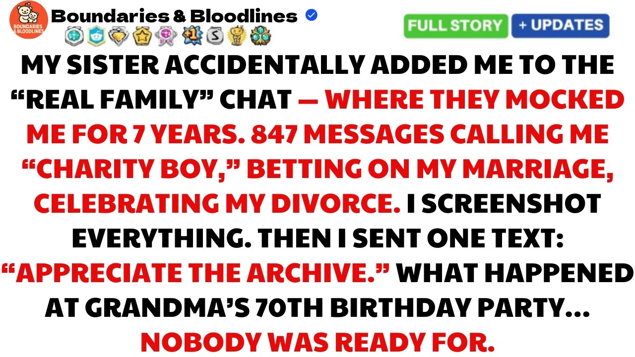 My Family Called Me “Charity Boy” For 7 Years—Until Grandma Read Her Will Aloud