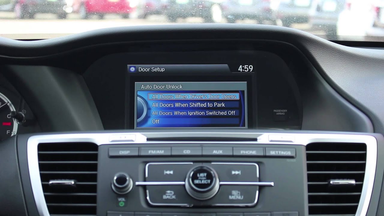 2014 Honda Accord LX iMID Settings Walkthrough