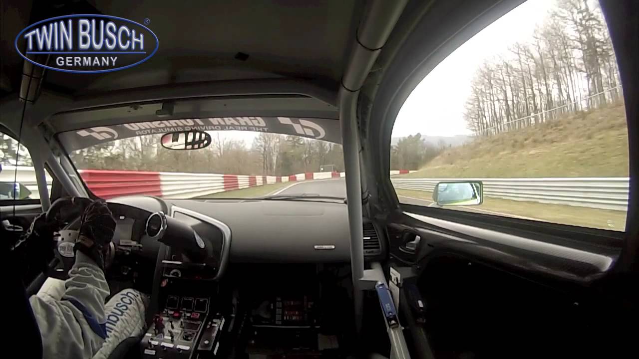 Erste Ausfahrt 2014 Twin Busch Audi R8 LMS Ultra