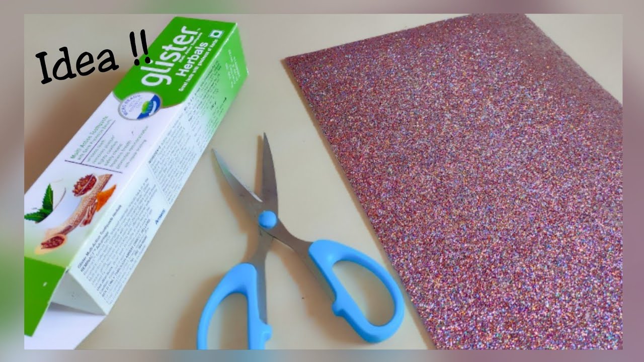 DIY/Glitter foam sheet craft/Craft for kids/Foamiran/Best out of waste/Art & Craft/Pencil holder