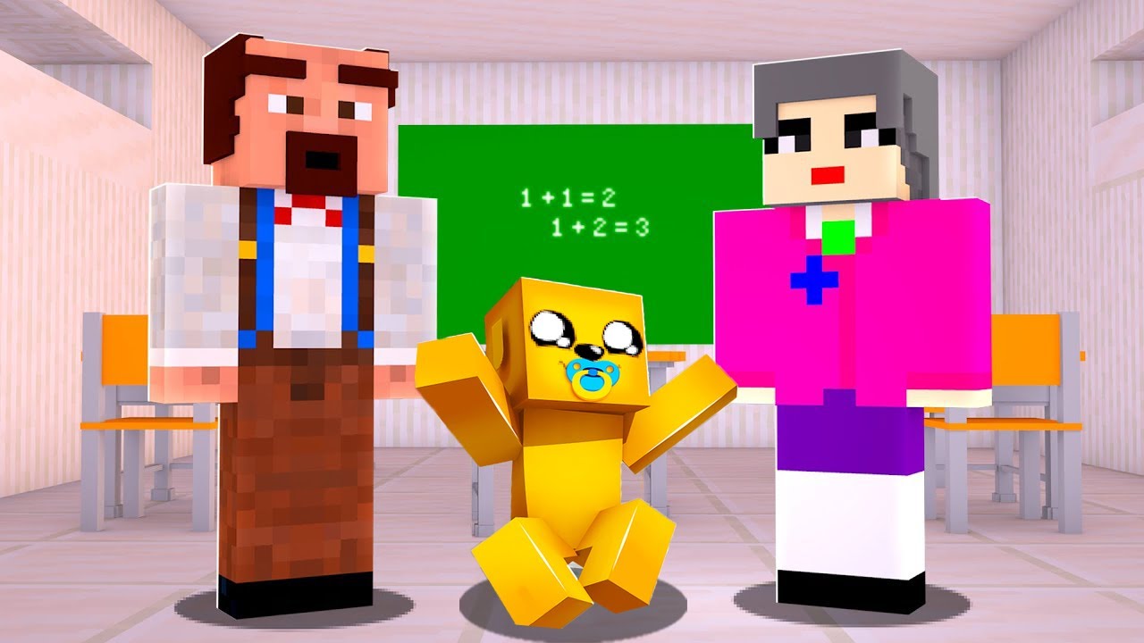 Adoptovali mě UČITELÉ v Minecraftu!