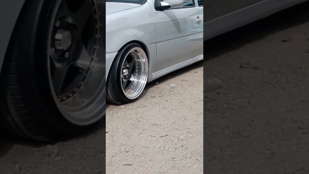 gol com roda taluda se t&aacute; doido fiiiiiiii #carros #gol