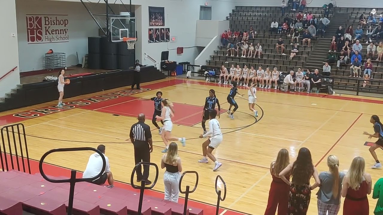 Ribault @ Bishop Kenny Varsity girls basketball first half