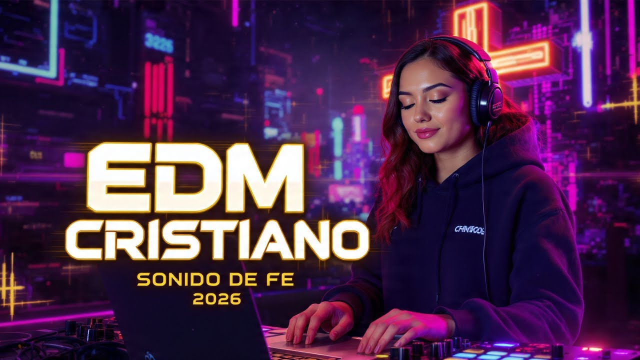 Música Electrónica Cristiana 🎶 Paz Interior y Luz Divina | EDM Worship para Jóvenes