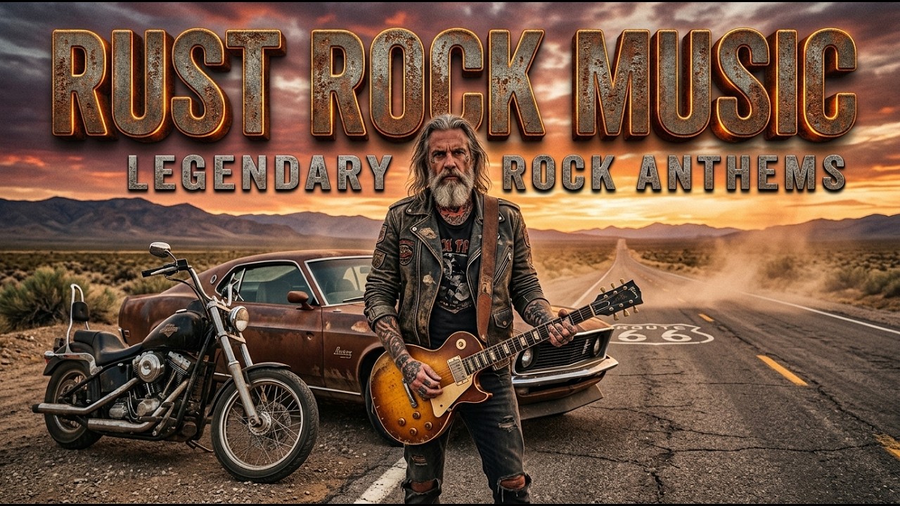 Rust Rock Music 🔥 Best Classic Rock & Hard Rock Playlist for True Rock Fans