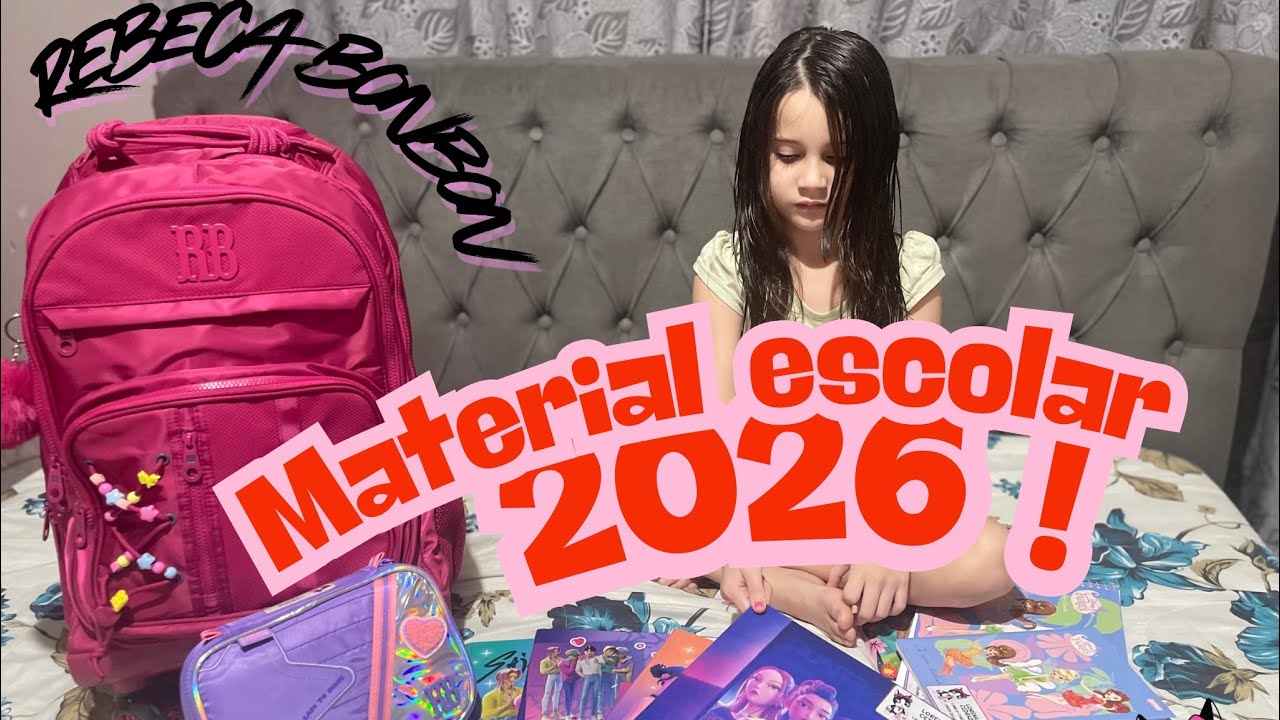 Material Escolar de 2026 (Rebeca Bonbon)