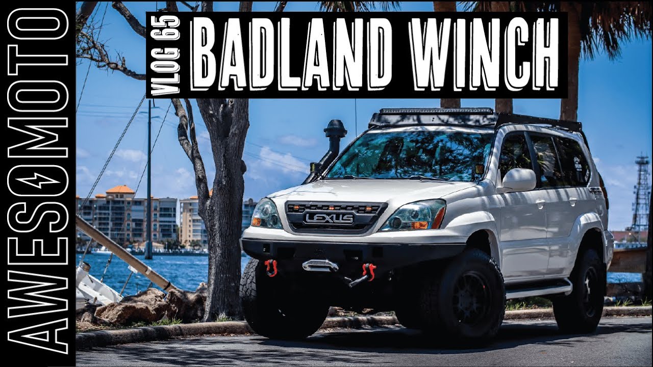 Vlog 65 - Badland Apex 12000 Winch Install