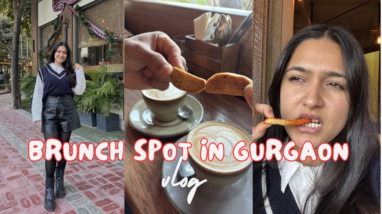 Best brunch spot in Gurgaon | Hamoni in Palam Vihar | Vlog