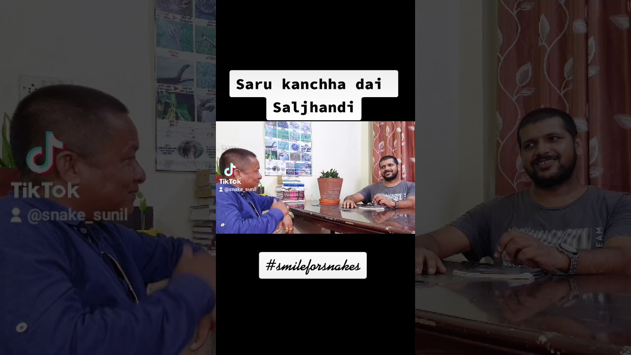 A Snakeman from Nepal || Saru Kanchha|| Saljhandi|| Talk with Sunil