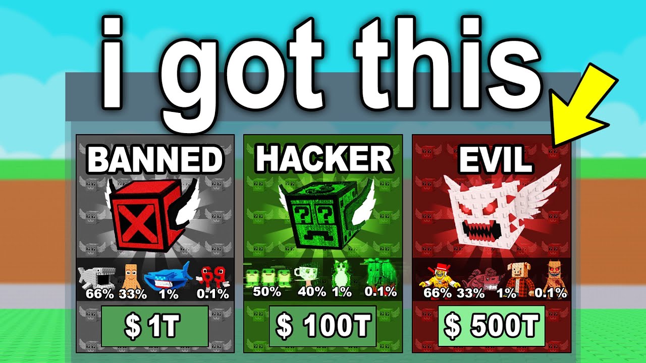 Starting Over But You Can Buy BANNED LUCKY BLOCKS..