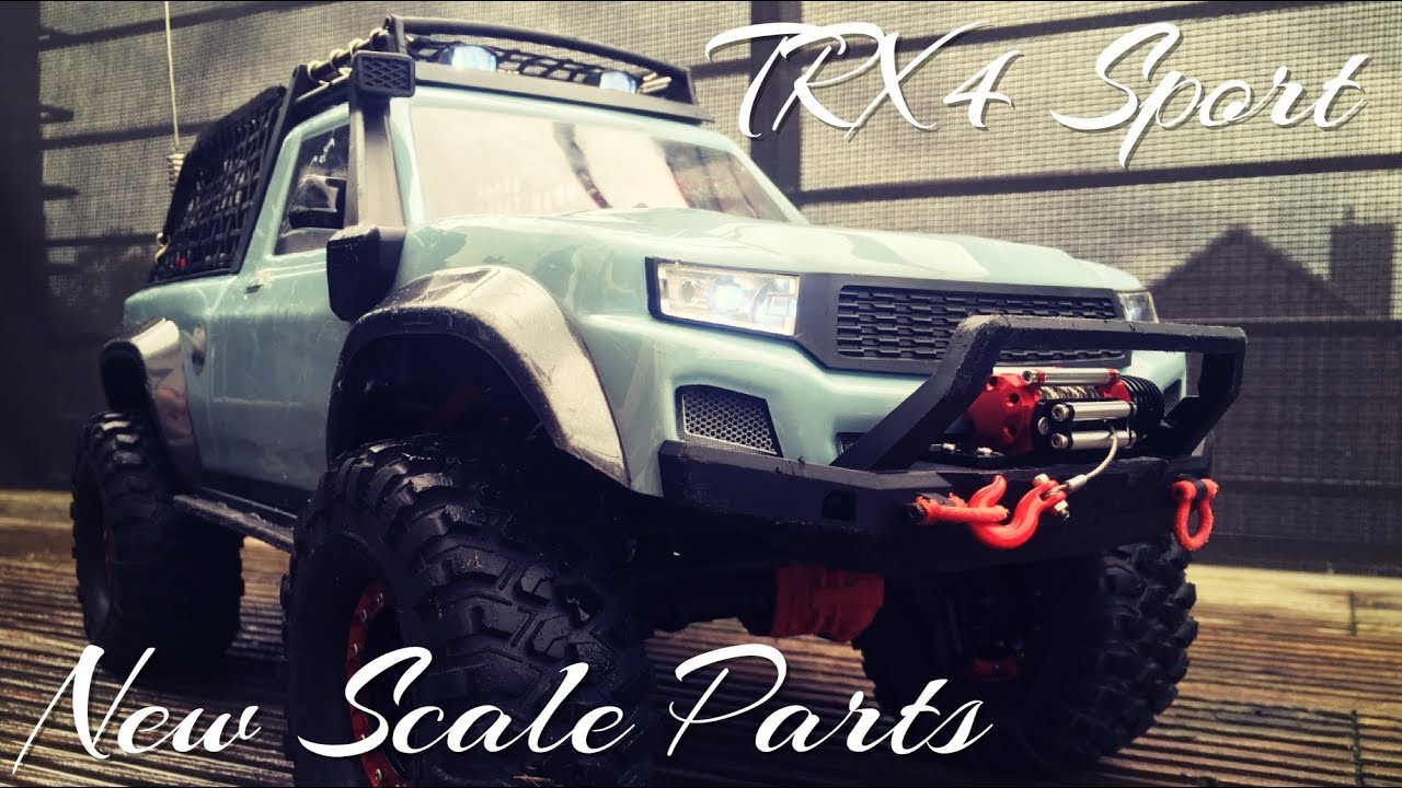 Traxxas TRX4 Sport Kit - Adding several Scale Accessories