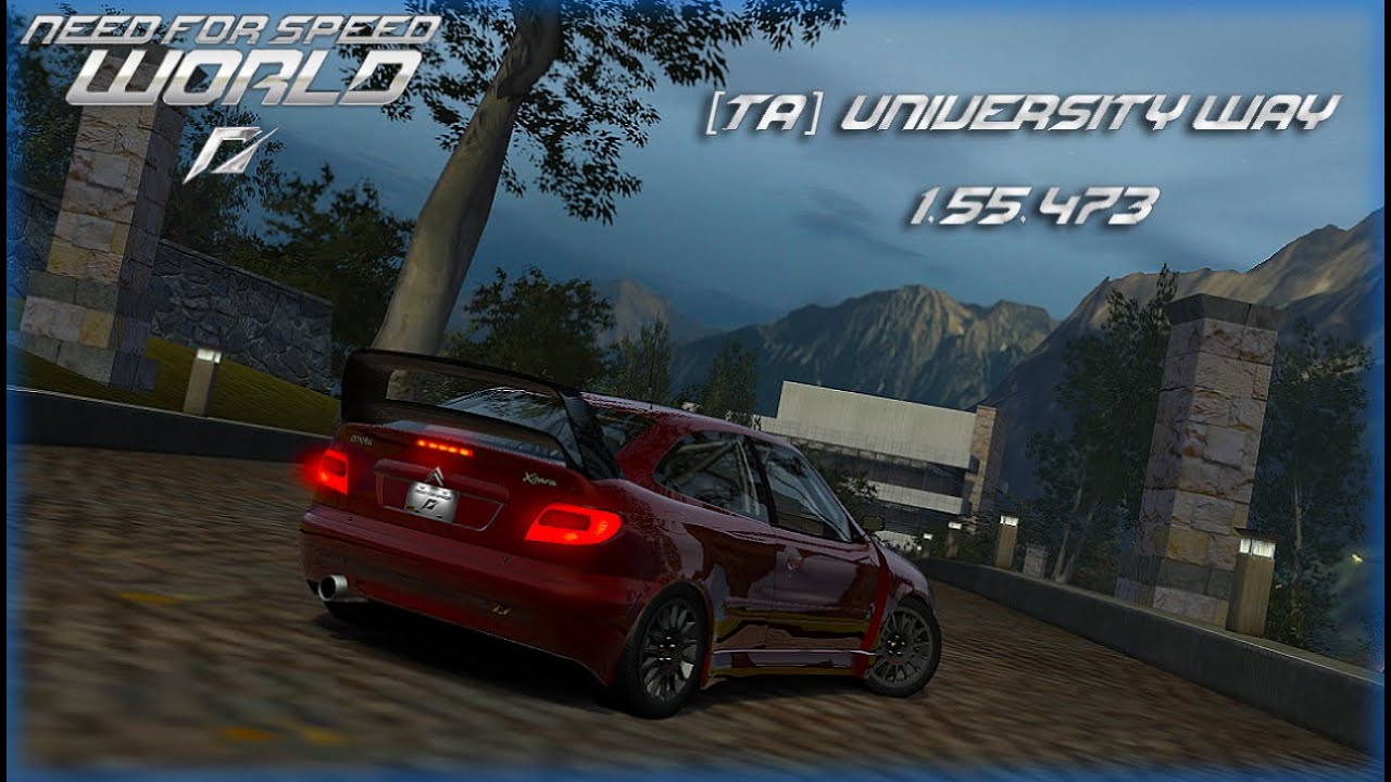 NFS World (WUGG) - [TA] University Way [C] - 1:55.473