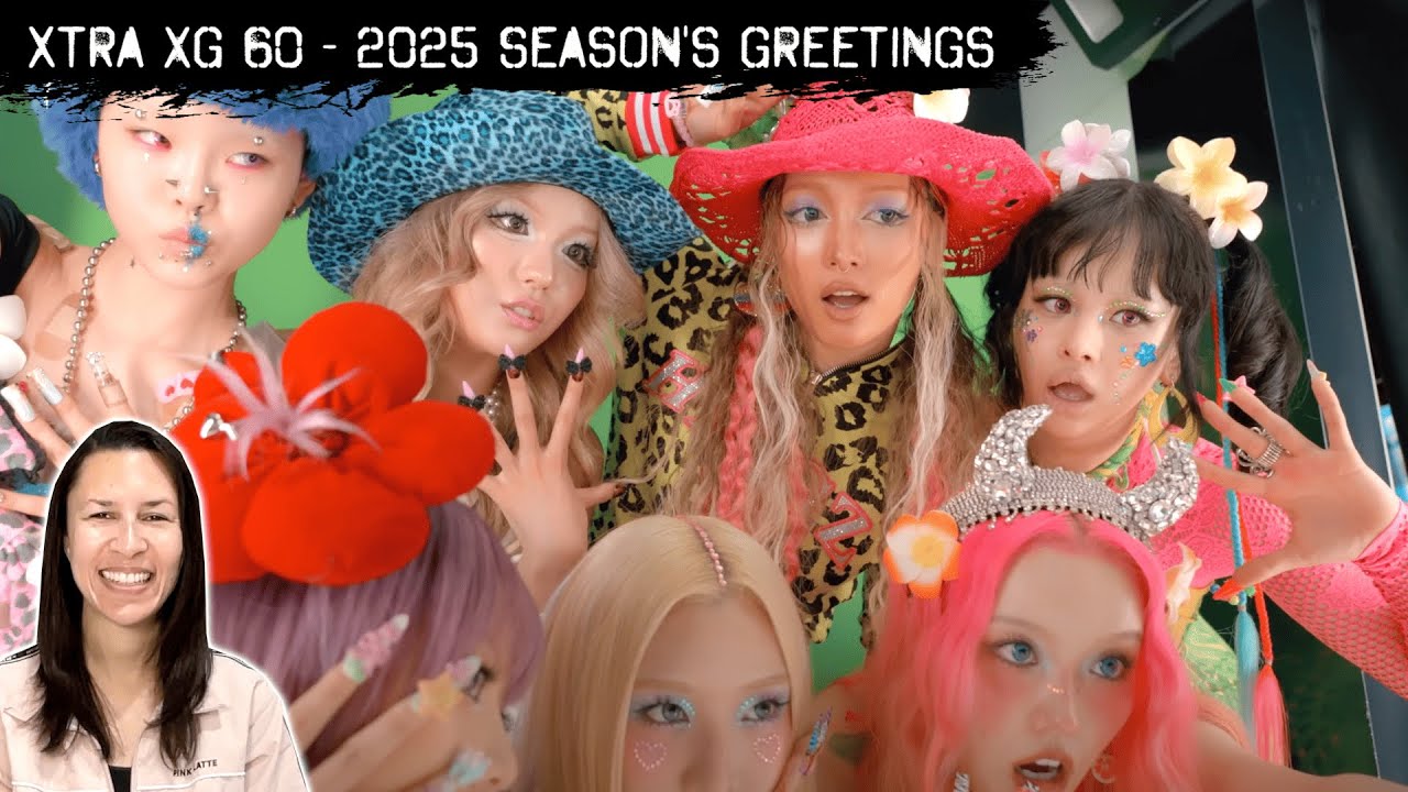 GYARU GALS ✨💅👠💄 XTRA XG 60 - 2025 SEASON'S GREETINGS REACTION