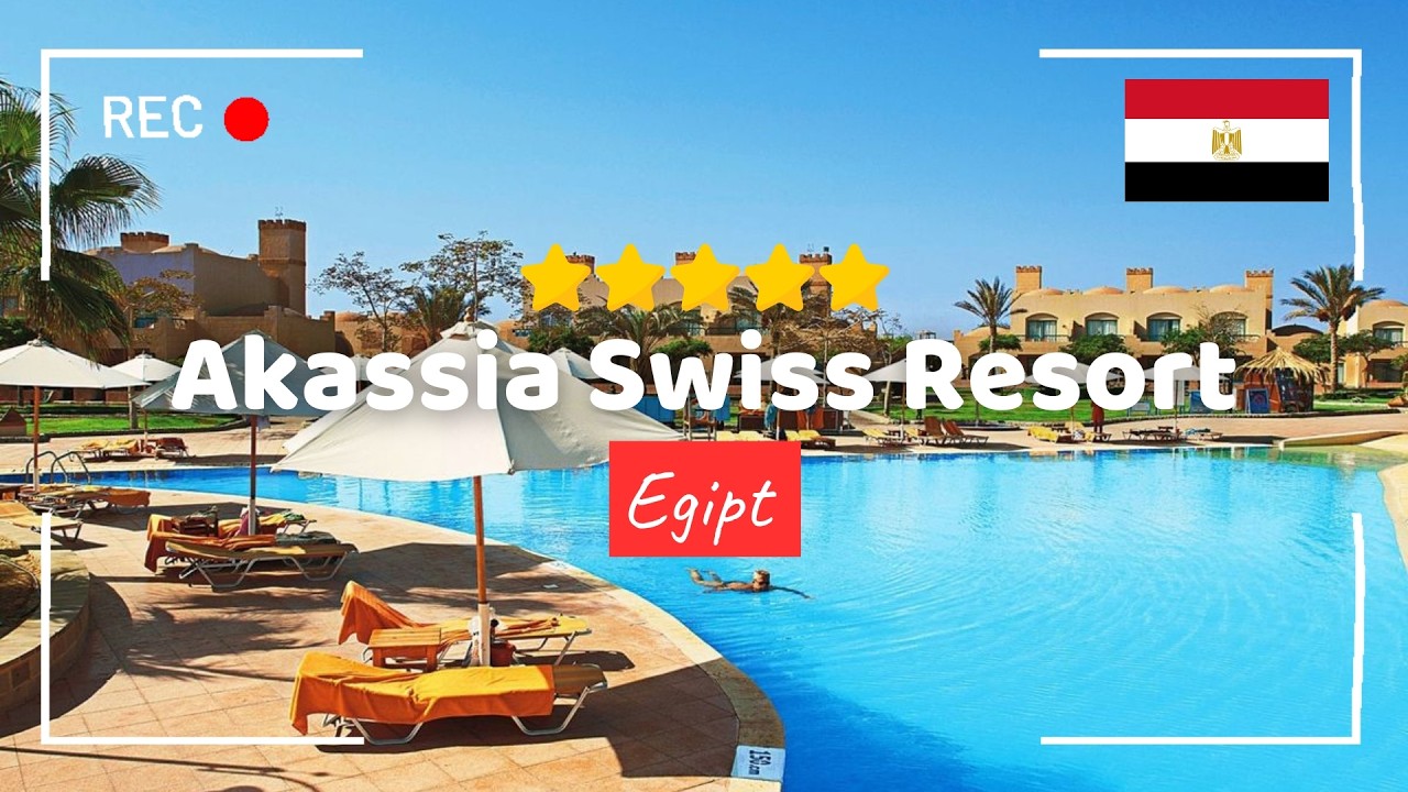 AKASSIA SWISS RESORT 5⭐ W MARSA ALAM 🇪🇬 HOTEL W EGIPCIE DLA RODZIN Z DZIEĆMI 🌊🏄 #egipt #wakacje