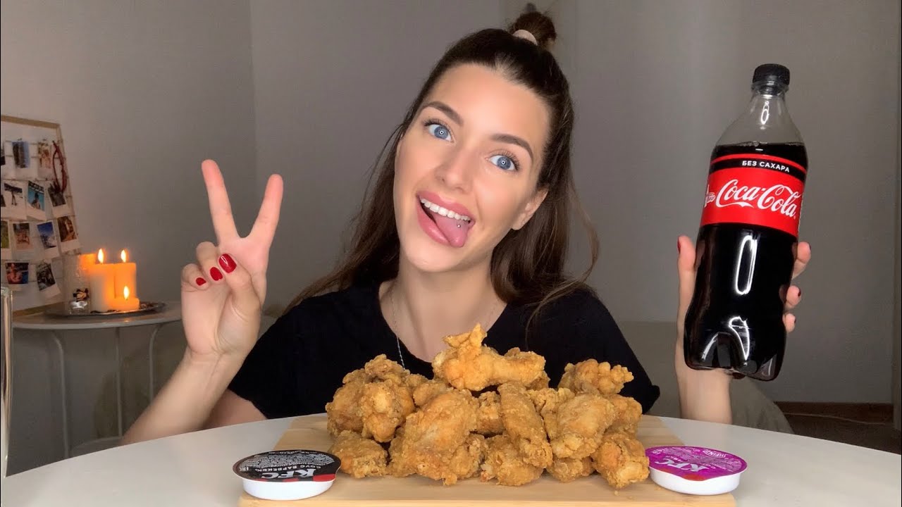 ПЛАНЫ НА ВЫХОДНЫЕ🔥 МУКБАНГ острые крылышки KFC  || не ASMP || MUKBANG