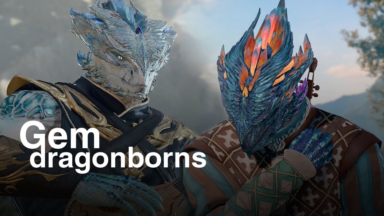 Crystal Crown - Gem Dragonborn CC pack