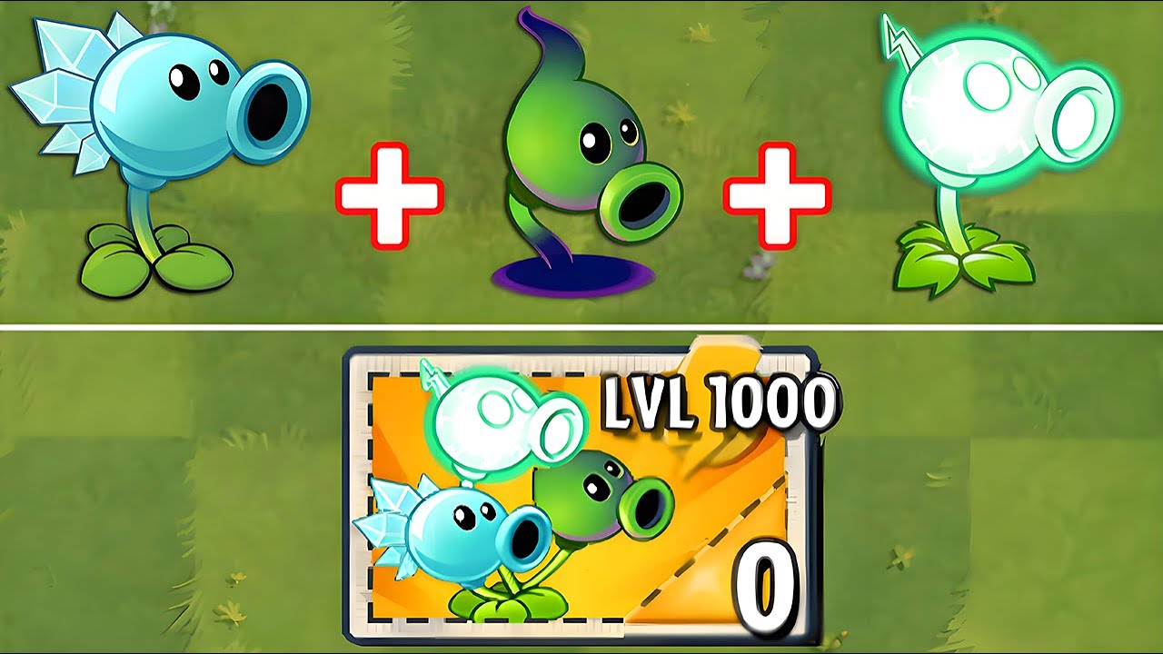 Every Random Plants LEVEL 1000 vs PvZ 2 All Final Bosses - Plants vs. Zombies 2 Mod