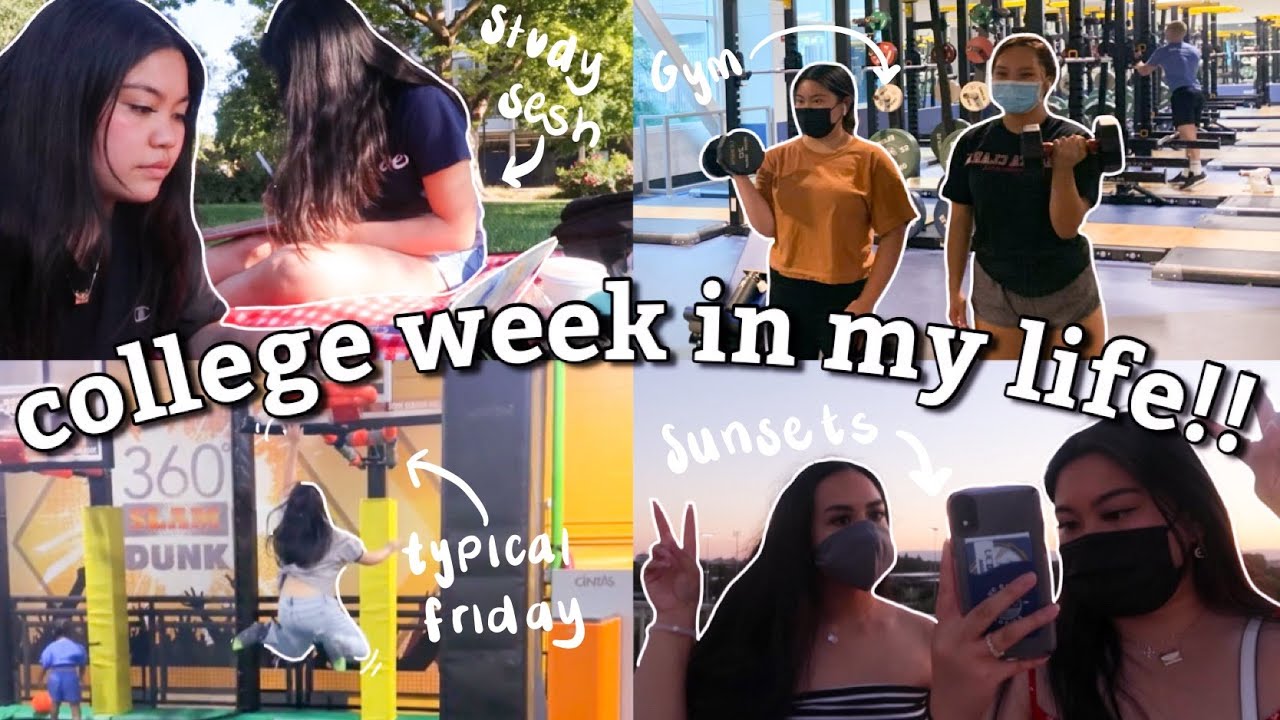 College Week in my Life Freshman Year at UC Davis