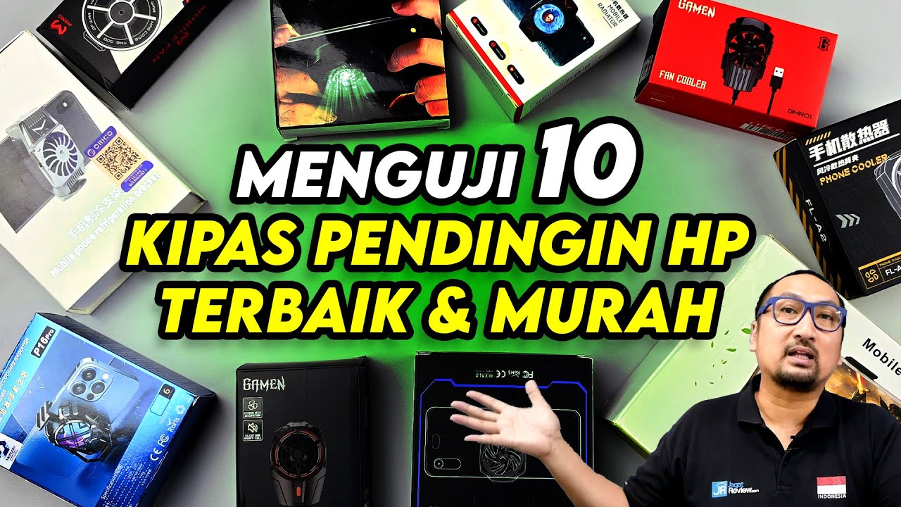 TES 10 Kipas Pendingin Hape MURAH, TERBAIK utk GAMING LANCAR