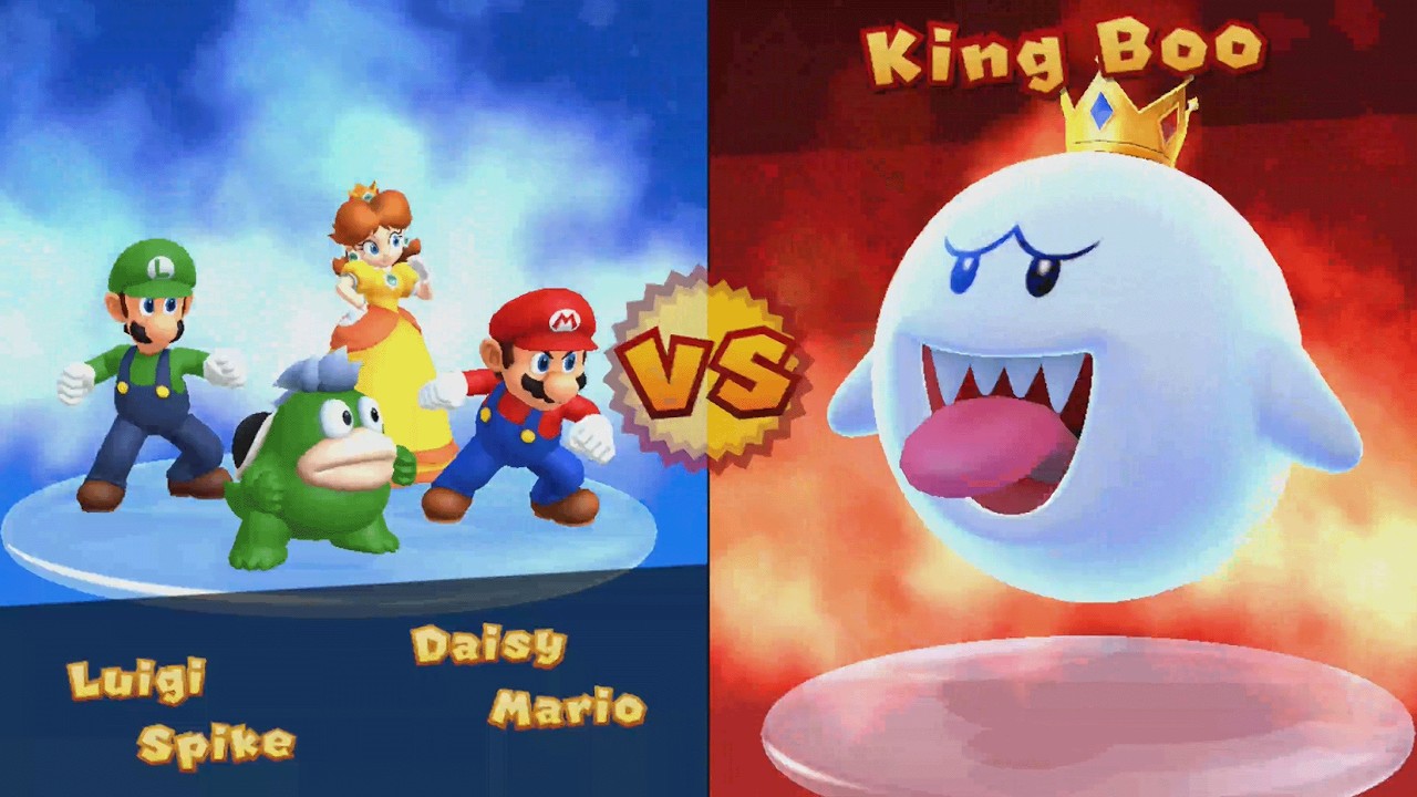 Mario Party 10 - Daisy vs Spike vs Luigi vs Mario - Mushroom Park