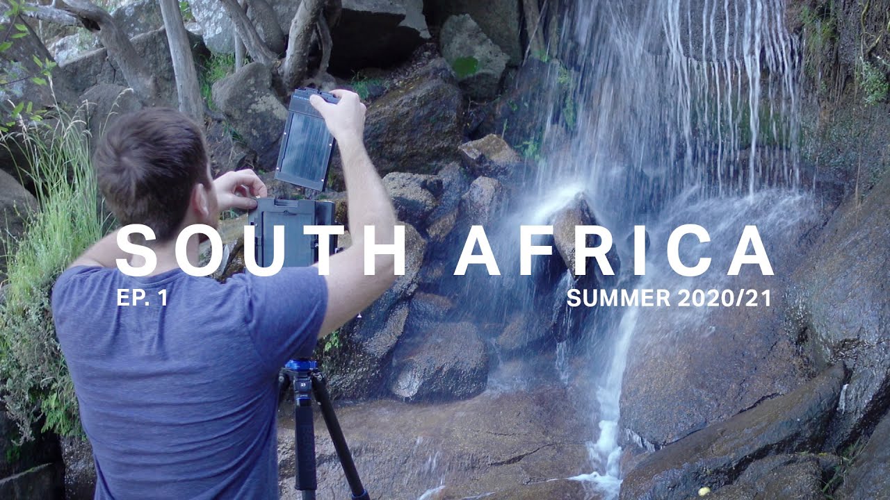 Waterfall Hunting on Large Format Film // South Africa 2020 Ep. 1 Landscape Photography