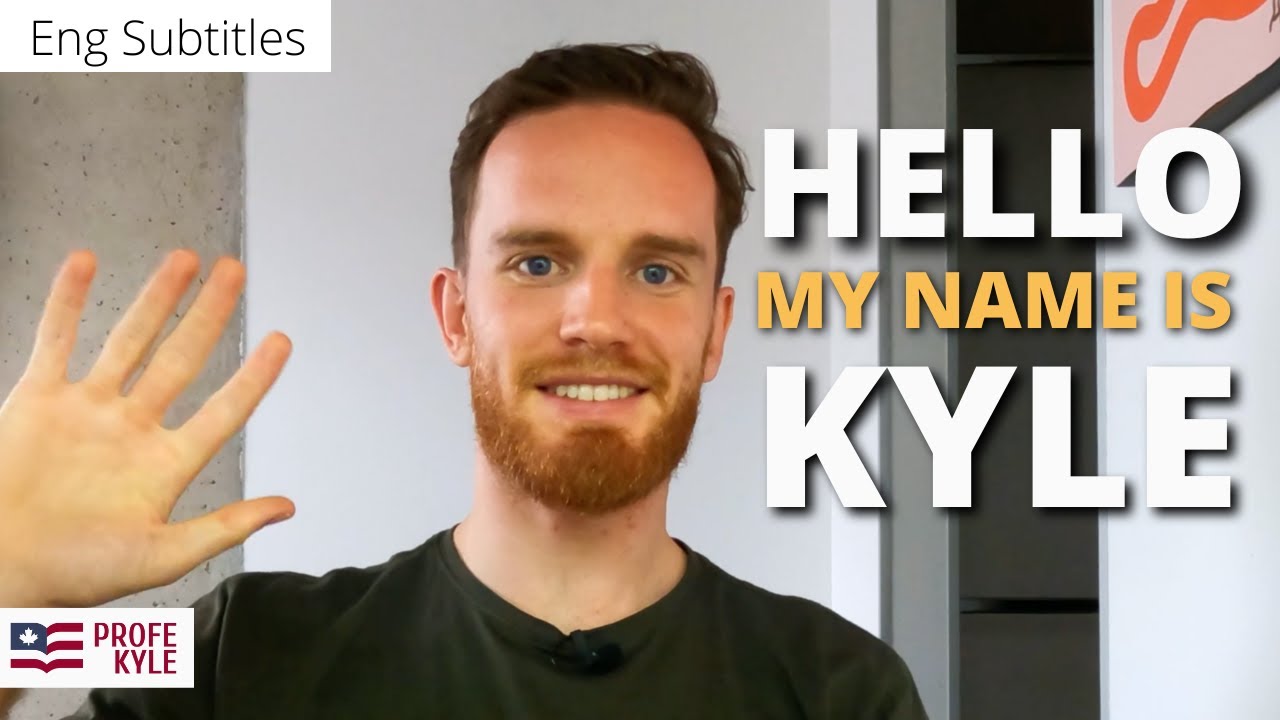 Presentarte en ingl&eacute;s AS&Iacute; (Simple English) | Profe Kyle