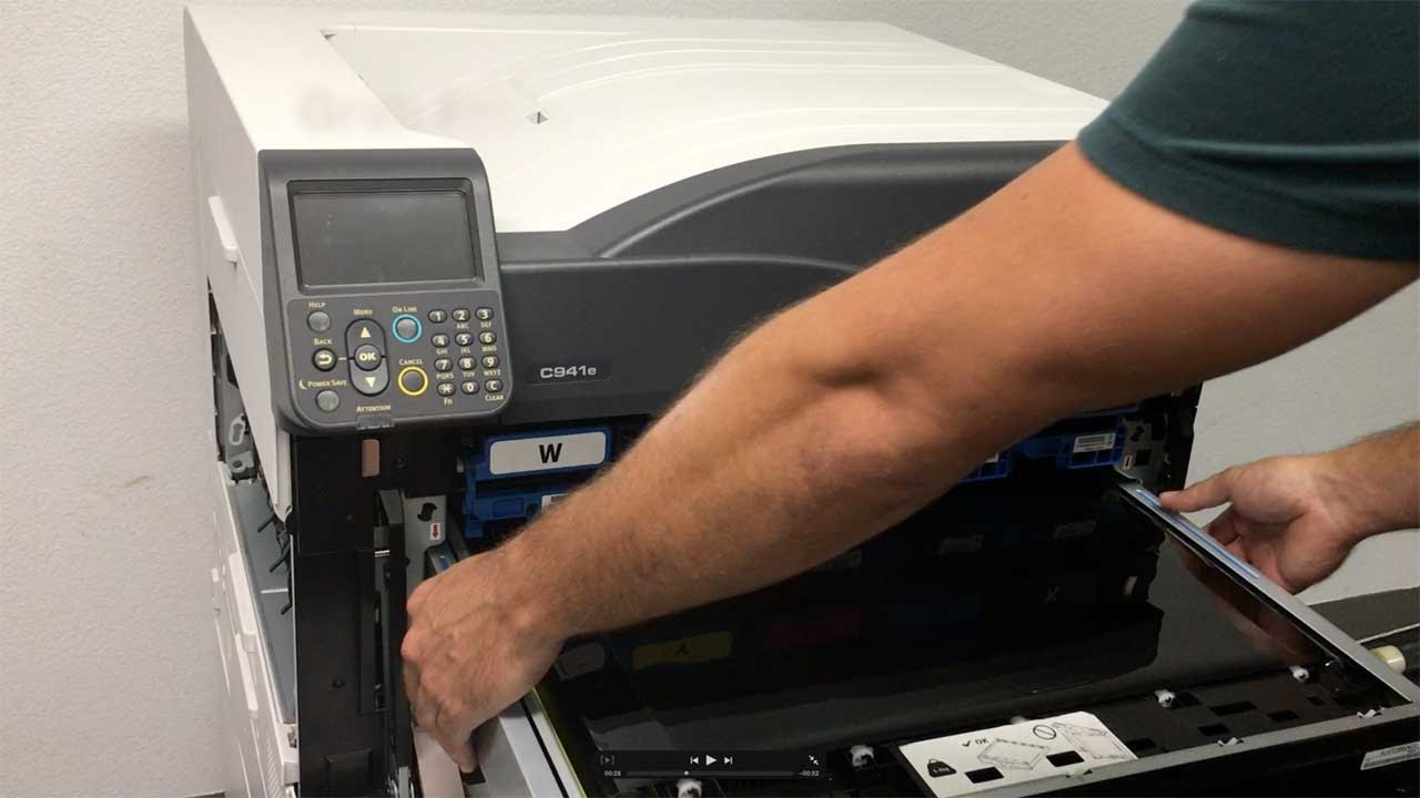 C931/C941/C942 Transfer Belt Change