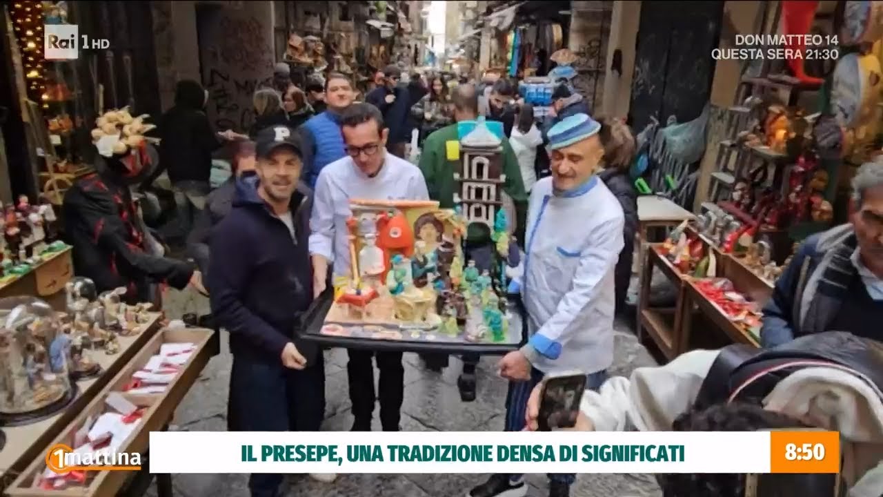 Artigianato del presepe: una tradizione secolare tutta italiana - Unomattina 17/12/2024