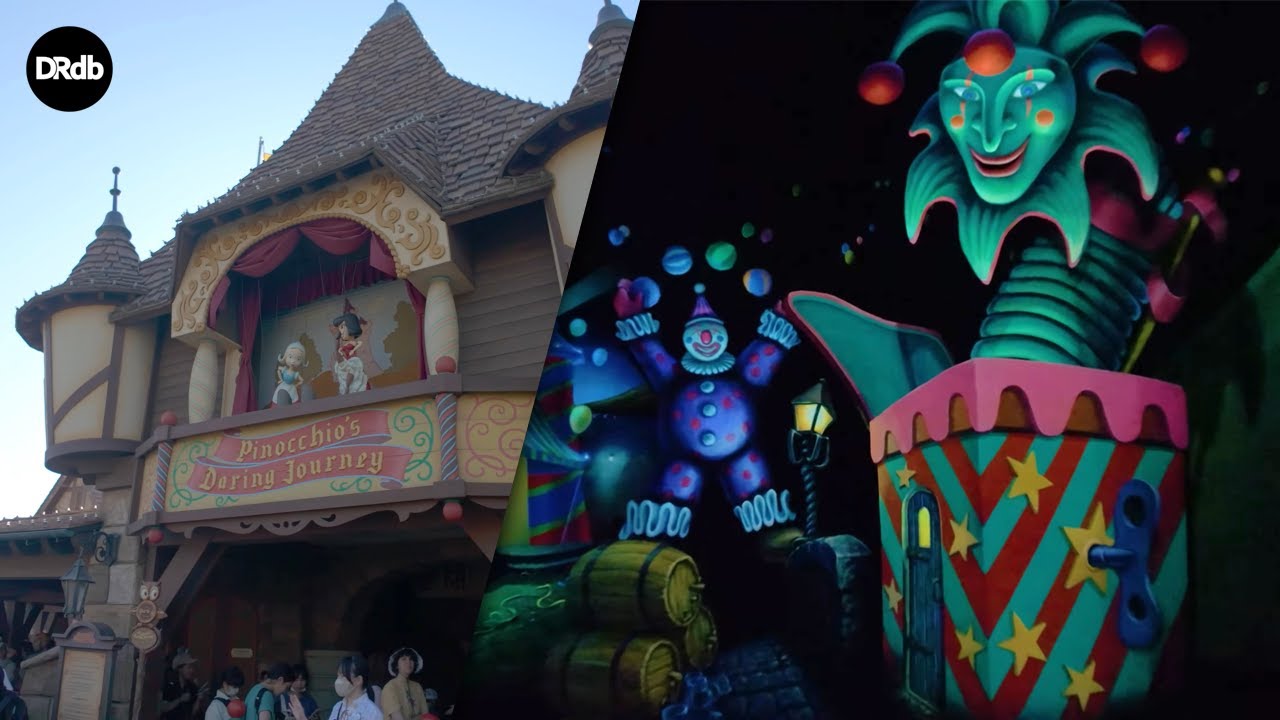 Pinocchio's Daring Journey - Tokyo Disney Resort - Tokyo Disneyland (Onride POV)