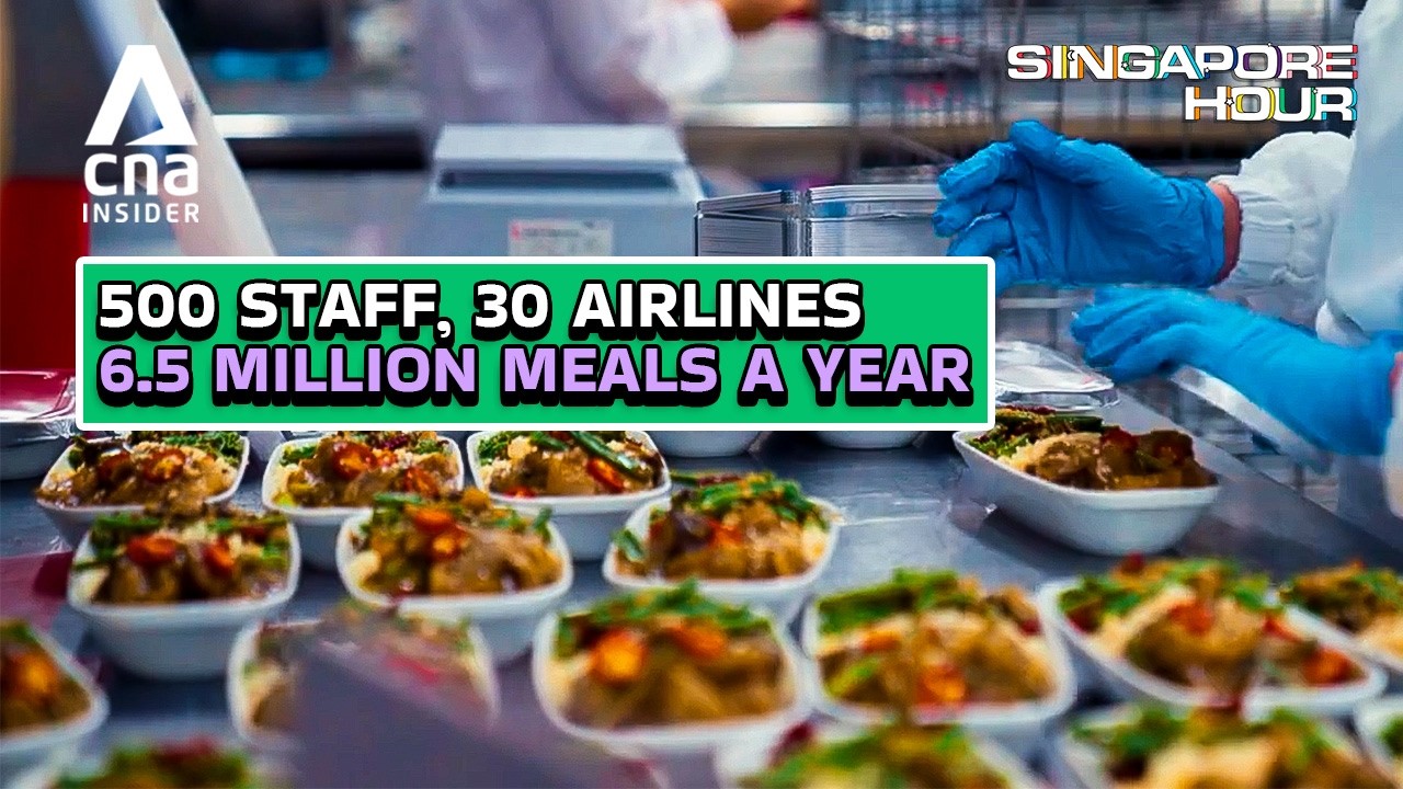 Inside The Kitchens That Make Your In-Flight Meals | Singapore Hour