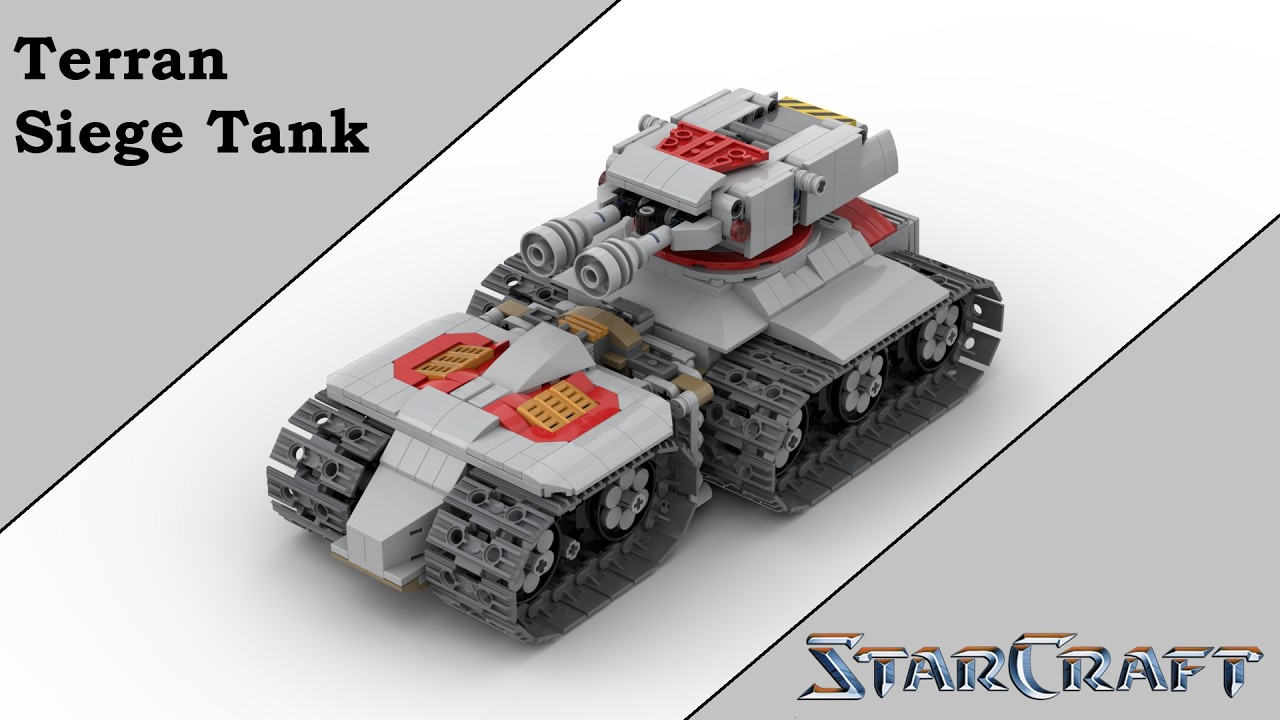 LEGO Starcraft - Terran Siege Tank MOC