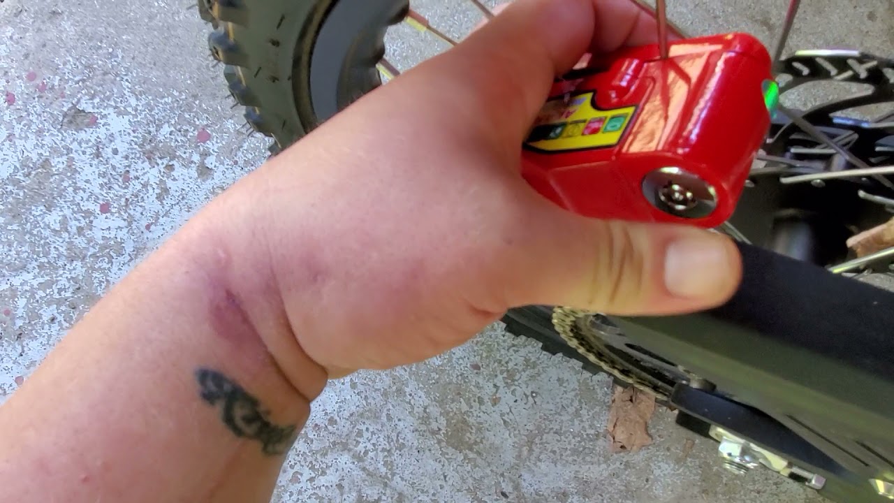 How to prevent Motorcycle theft Sur-Ron