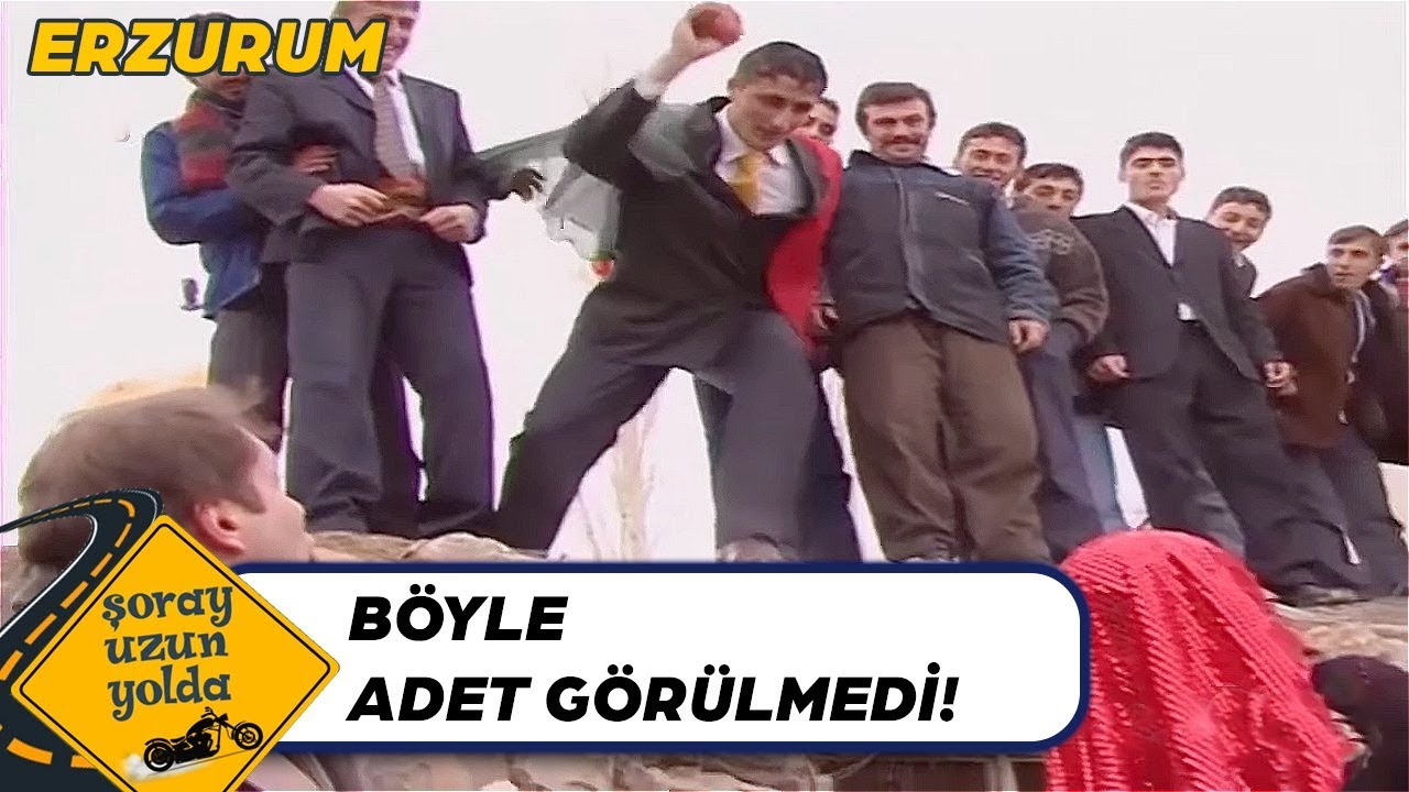 Damat Gelinin Başında Elma Patlattı! | Şoray Uzun Yolda